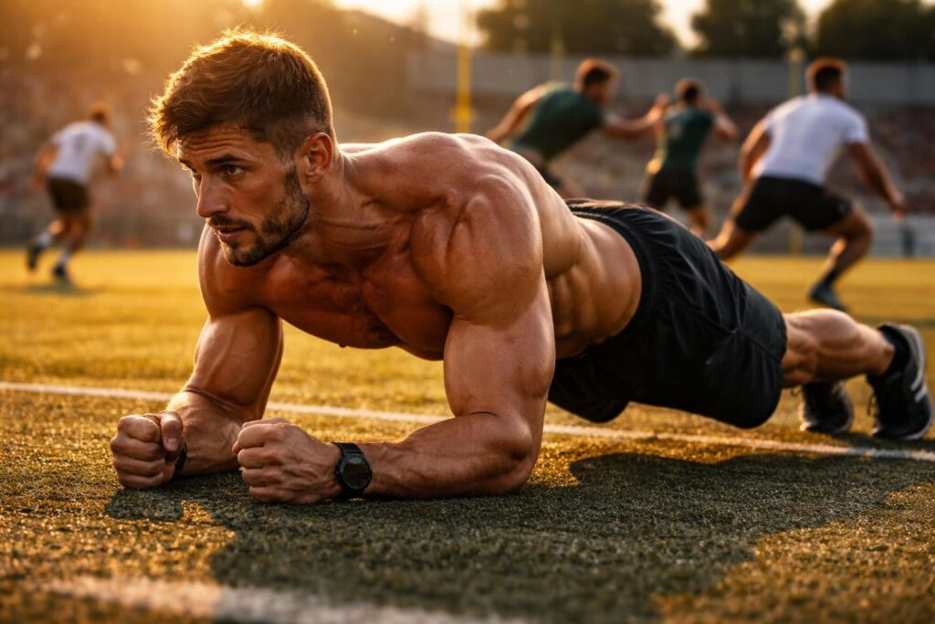 découvrez comment le gainage renforce les muscles profonds pour améliorer l'équilibre, la stabilité et les performances dans les sports collectifs.