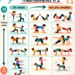 Enfants s'amusant en faisant de l'acrosport ensemble
