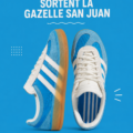La nouvelle Gazelle San Juan d'Adidas en collaboration avec Bad Bunny, modèle au design distinctif.