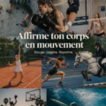 Un collage artistique inspiré du rock avec des images d'artistes et d'éléments musicaux.