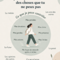 Femme méditant dans un parc, apprenant à gérer ce qu'elle peut contrôler dans sa vie.