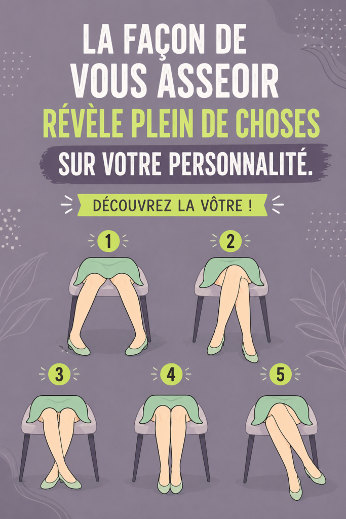 Femme assise de manière détendue et confiante, illustrant l'importance de la posture.