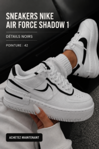 Nike Air Force 1 Shadow personnalisées avec des détails uniques