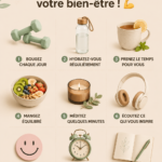 Femme pratiquant une activité de bien-être pour améliorer son quotidien.