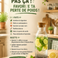 Femme examinant des aliments sains pour sa perte de poids.