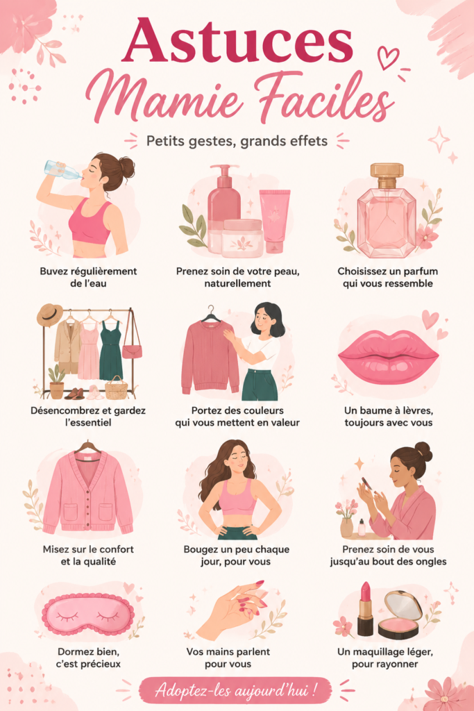Une grand-mère partage ses astuces pratiques en cuisinant avec sa petite-fille.