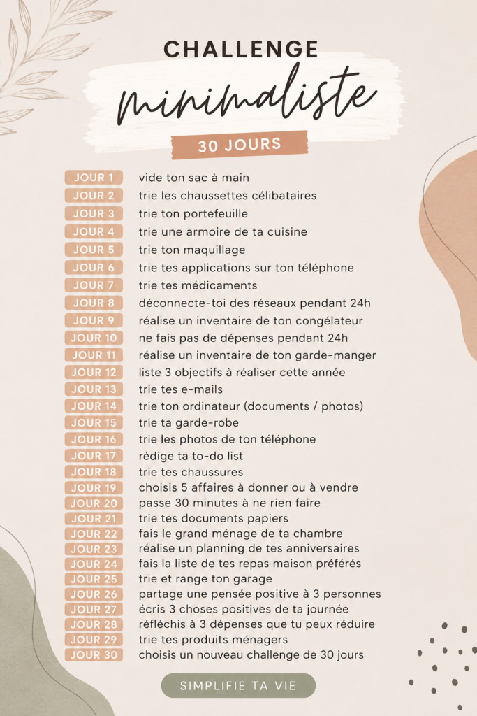 Un espace de vie épuré et lumineux illustrant le concept de minimalisme