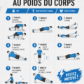 Femme s'exerçant à un circuit training au poids du corps avec Litobox, dans un cadre chaleureux et motivant.