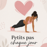 Une femme souriante prenant des petites actions positives chaque jour.