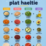 Une assiette de plat healthy coloré et appétissant, parfait pour un repas équilibré.