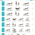 Femme faisant des exercices de renforcement musculaire à la maison