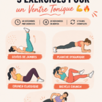 Femme réalisant des exercices abdominaux pour tonifier son ventre
