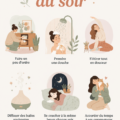 Femme relaxée savourant un moment de calme avant le coucher, entourée de bougies et de livres