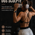 Femme en train de faire du sport avec une tenue de gym stylée et confortable.