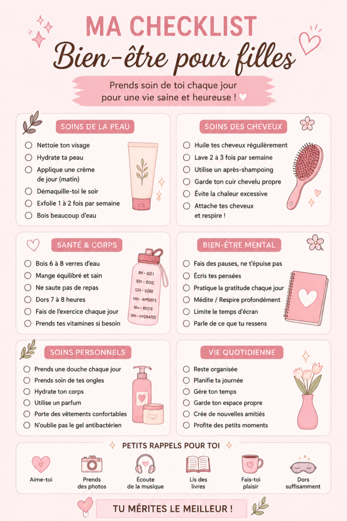 Femme profitant d'un moment de bien-être avec des soins personnels