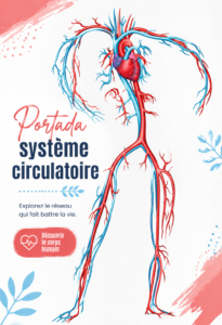 Illustration du système circulatoire montrant le cœur et les vaisseaux sanguins