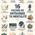 Femme en train de méditer, symbole d'entraînement mental