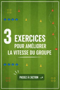 Exercice en groupe pour améliorer la rapidité de l'équipe