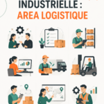 Un professionnel en ingénierie industrielle examinant des plans logistiques.