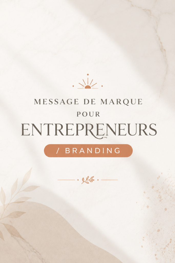 Création d'une identité de marque inspirante et chaleureuse pour une entreprise