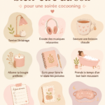 Ambiance cosy pour une routine de soins nocturne