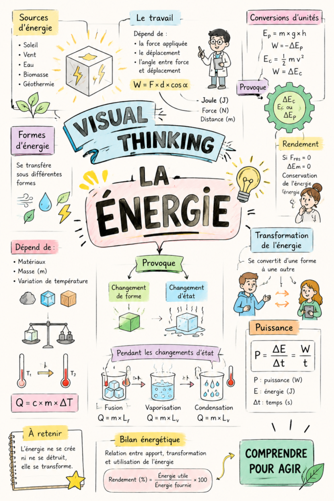Une illustration de techniques de visual thinking pour stimuler la créativité.