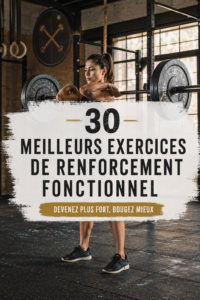Femme en train de faire un exercice fonctionnel de musculation à la maison, renforçant son corps de manière pratique.