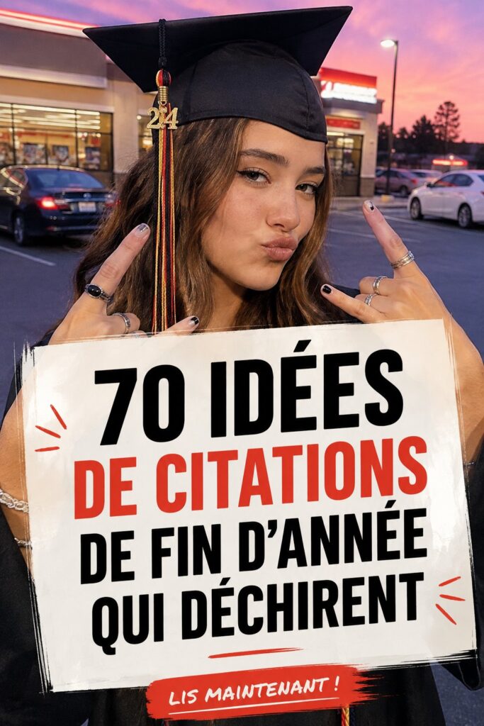 Une femme souriante en train de faire du sport avec des citations amusantes en arrière-plan.