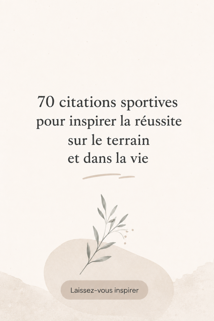 Citations inspirantes sur le sport pour booster la motivation des femmes