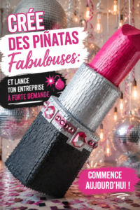 Une pinata colorée en forme d'étoile, prête à animer une fête.