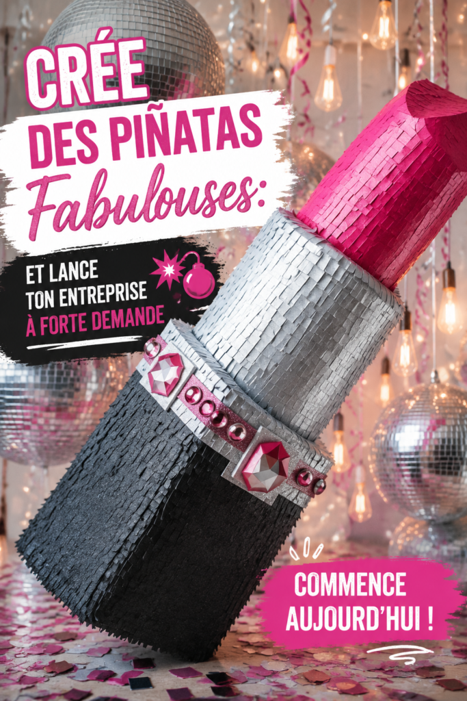 Une pinata colorée en forme d'étoile, prête à animer une fête.