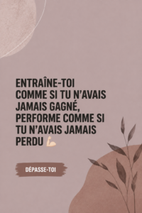 Femme s'entraînant avec détermination pour améliorer ses performances sportives