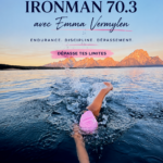 Emma Vermylen s'entraîne pour un Ironman 70.3