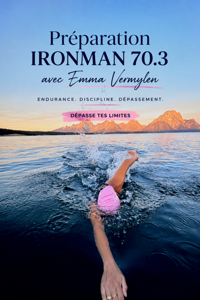 Emma Vermylen s'entraîne pour un Ironman 70.3
