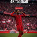 Fond d'écran 4K vibrant représentant des joueuses de football en action.