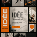 Une femme souriante s'entraîne avec des équipements sportifs, représentant la performance et l'innovation d'IDEA.
