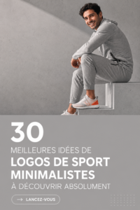 Logo minimaliste inspirant dans le domaine du sport