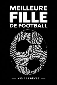 Graphique élégant d'une affiche de football minimaliste sur un mur.