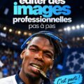 Femme utilisant un logiciel d'édition pour améliorer ses images
