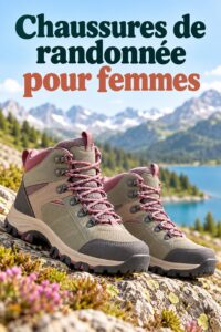 Bottines de randonnée féminines en extérieur