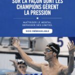 Michael Phelps lors d'une compétition, symbolisant la gestion de la pression chez les champions.
