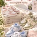 Exemple de chaussures tendance pour femmes modernes, alliant confort et style.