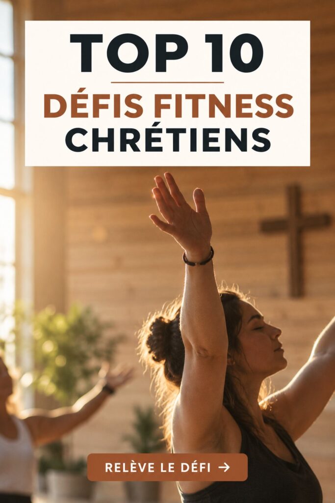Femme joyeuse s'entraînant lors d'un défi fitness en extérieur.