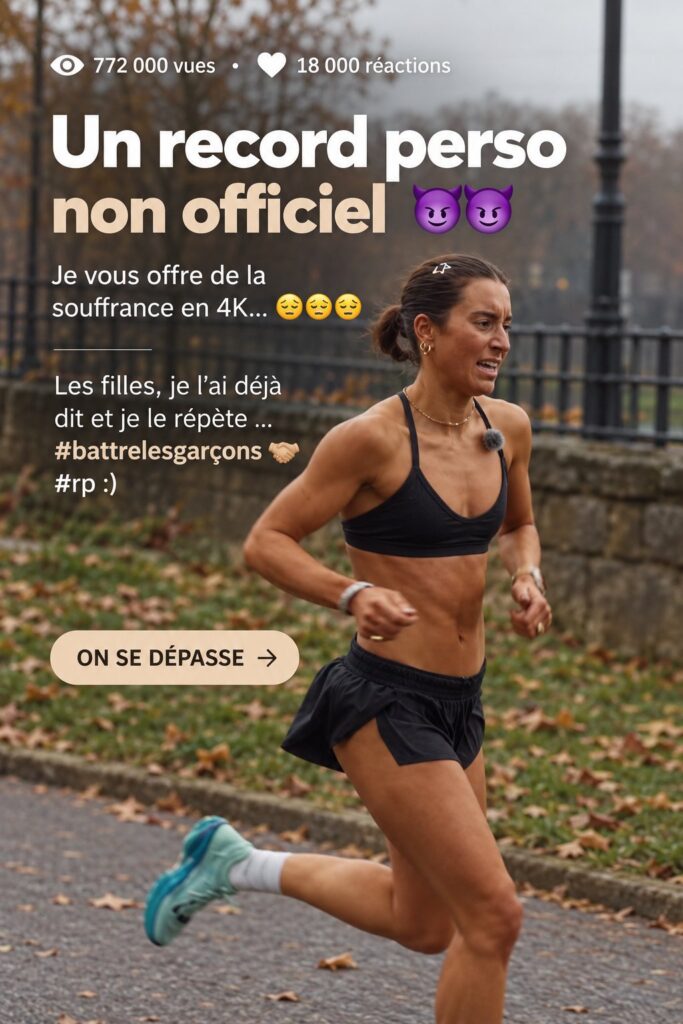 Femme en pleine séance d'entraînement visant à augmenter sa force physique, en utilisant des poids.
