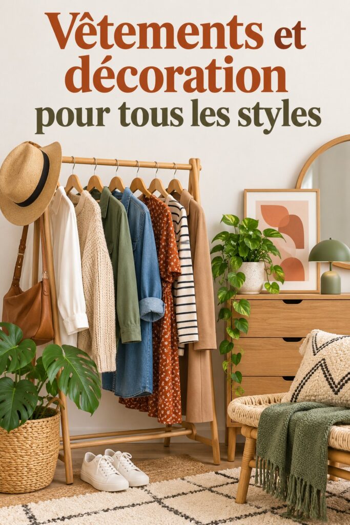 Un aperçu de tendances mode et déco modernes pour femmes.
