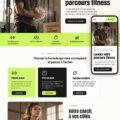 Image d'un site web de coach sportif attrayant.