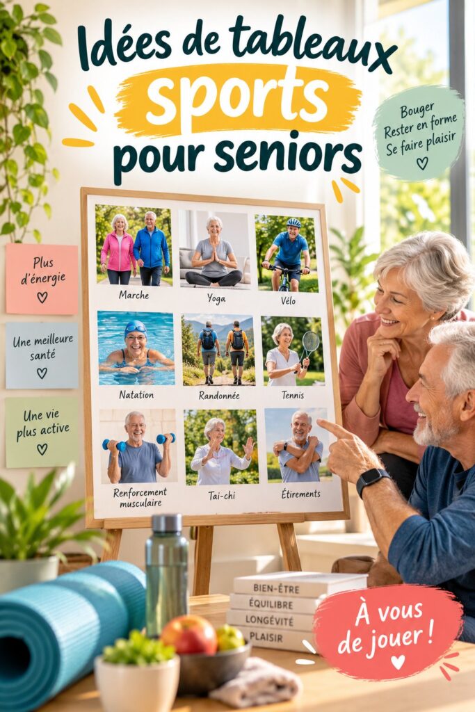 Seniors heureux pratiquant une activité physique ensemble au parc.