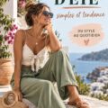 Femme dans une tenue décontractée estivale, assise dans un parc ensoleillé, mettant en avant un look stylé.