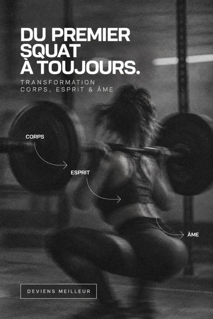 Femme s'entraînant avec détermination, illustrant une transformation corps-esprit via le fitness.