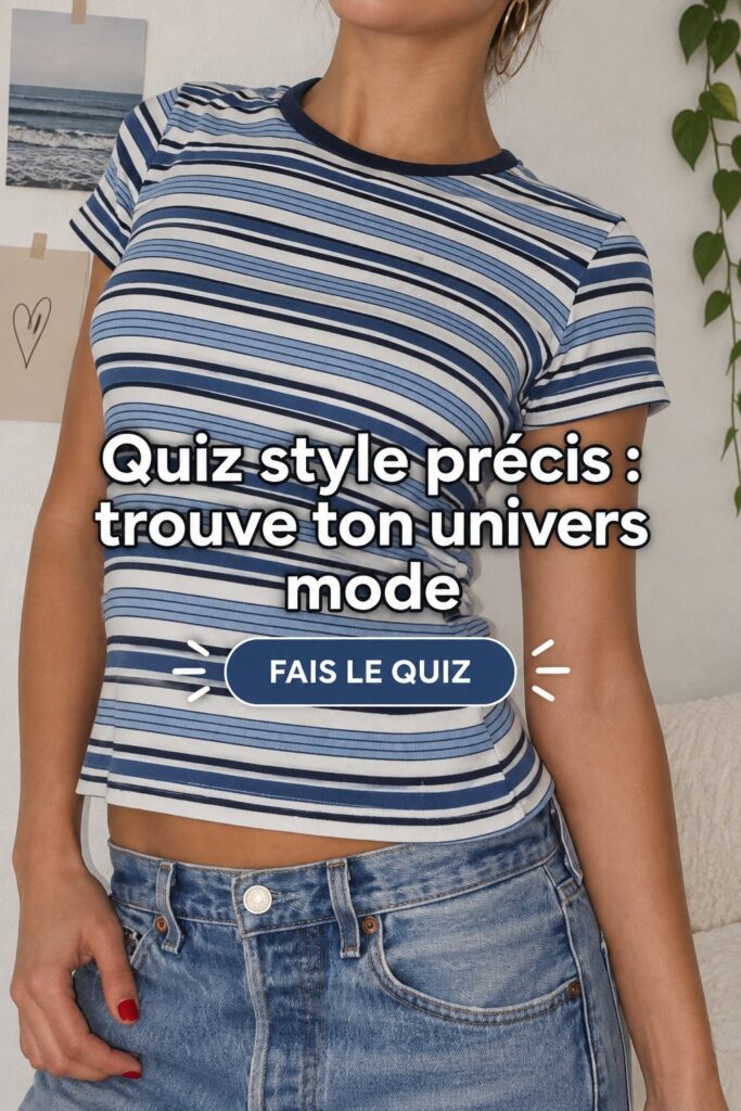 Une femme souriante tient des vêtements correspondant à son style de mode